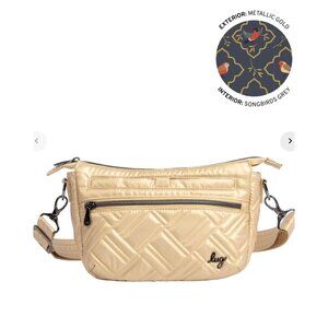 LUG Dash Crossbody - Metallic Pebble NWT